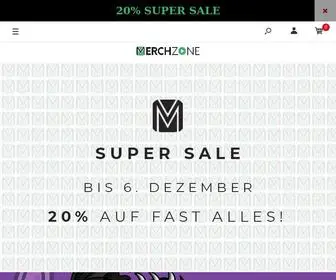 MerchZone.de(MerchZone ist der Merch) Screenshot