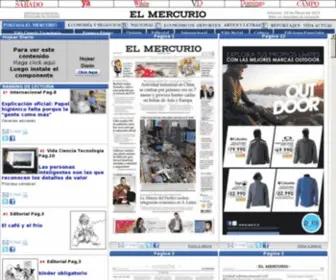 Mer.cl(El Mercurio) Screenshot