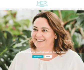 Mercosmetics.es(MERcosmetics, Lanzarote, Maquilladora Profesional) Screenshot