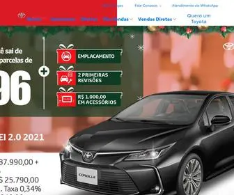 Mercosultoyota.com.br(Veículos) Screenshot