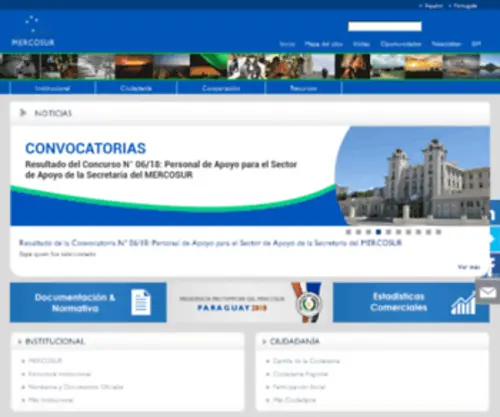 Mercosur.org.uy(Web Page Blocked) Screenshot