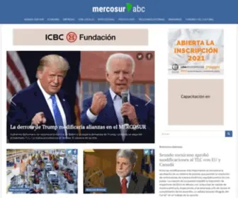 MercosurABC.com.ar(Mercosur ABC) Screenshot