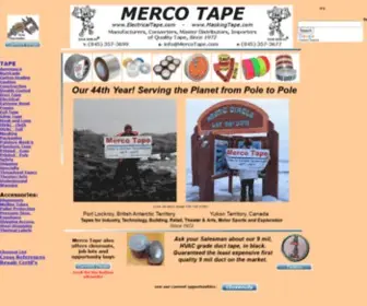 Mercotape.com(Merco Tape) Screenshot