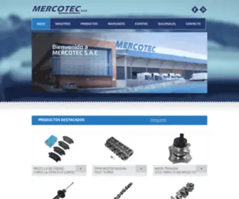 Mercotec.com.py(Inicio) Screenshot