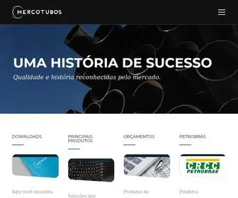 Mercotubos.com.br(Home) Screenshot