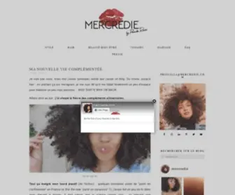 Mercredie.com(Blog mode) Screenshot