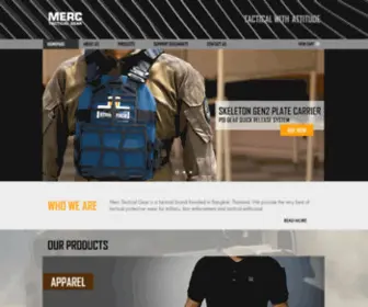 Merctacticalgear.com(Tactical Clothing and Gear) Screenshot
