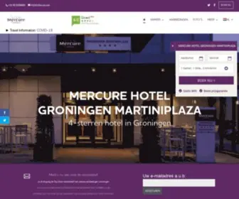 Mercure-Hotel-Groningen-Martiniplaza.nl(Hotel Groningen) Screenshot