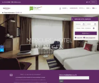 Mercure-Hotel-NijMegen-Center.nl(Mercure Hotel Nijmegen Centre Hotel Nijmegen Station) Screenshot