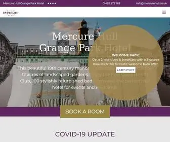 Mercurehull.co.uk(Mercure Hull Grange Park Hotel) Screenshot