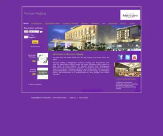 Mercurepadang.com(Mercure Padang) Screenshot