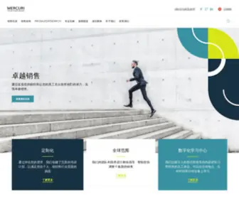 Mercuri.com.cn(提供全球销售培训与营销业绩咨询) Screenshot