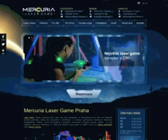 Mercurialaser.cz(Největší Laser Game v ✅najdete v aréně Mercuria✅. Laser Game (lasergame)) Screenshot