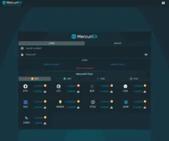 Mercuriex.com(MercuriEX) Screenshot
