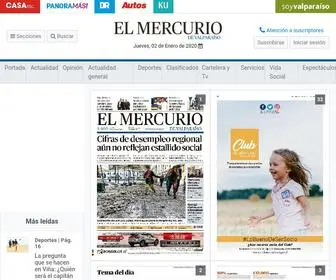 Mercuriovalpo.cl(El Mercurio de Valpara) Screenshot