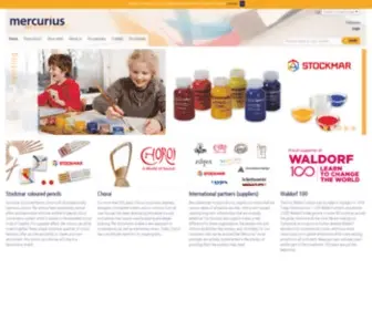 Mercurius-International.com(Quality products for Waldorf Schools) Screenshot
