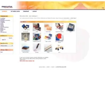 Mercurius-USA.com(Home page USA) Screenshot