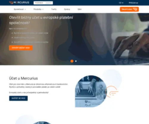Mercuriusbank.com(Mercuriusbank) Screenshot