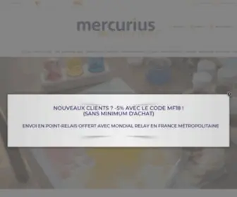 Mercuriusfrance.fr(Mercurius france : fabricant de matériel scolaire waldorf) Screenshot