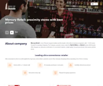 Mercury-Retail.ru(Mercury Retail) Screenshot