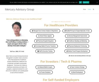 Mercuryadvisorygroup.com(Mercury Advisory Group) Screenshot