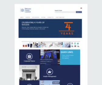Mercuryassets.uk.com(Mercury Assets Limited) Screenshot