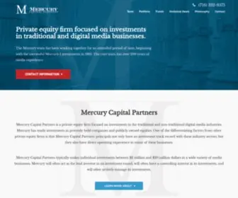 Mercurycapitalpartners.com(Mercury Capital Partners) Screenshot