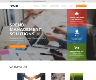 Mercurycommerce.com(Esm solutions) Screenshot