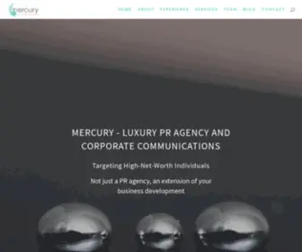 Mercurycomms.com(Mercury Communications) Screenshot