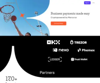 Mercuryo.io(Business payments made easy) Screenshot