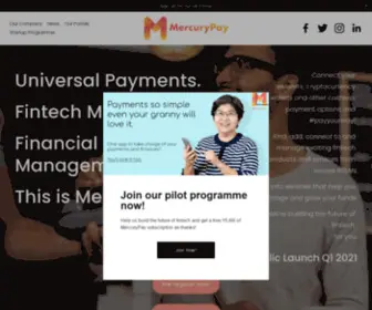 Mercurypay.xyz(The Universal Payment Platform) Screenshot