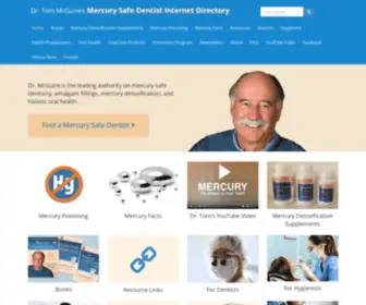 Mercurysafedentist.com(Mercury Safe Dentists) Screenshot