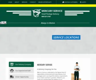 Mercuryservice.com(Mercury Service) Screenshot