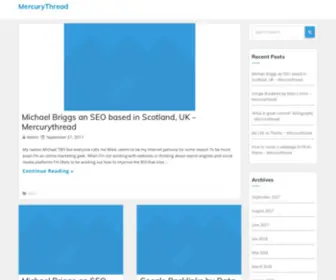 Mercurythread.co.uk(MercuryThread) Screenshot