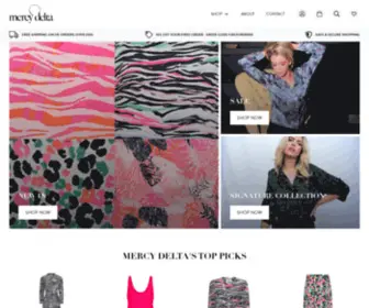 Mercydelta.com(Luxury Scarves) Screenshot