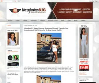 Mercyflawless.com(Mercyflawless Blog) Screenshot