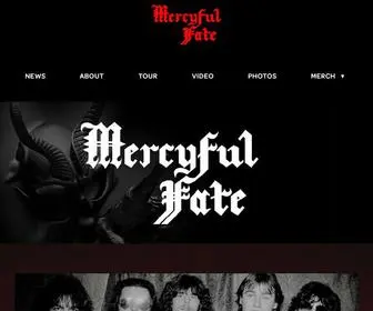 Mercyfulfatecoven.com(Mercyful Fate) Screenshot