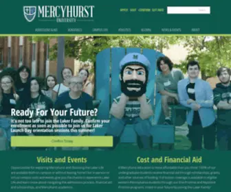 Mercyhurst.edu(Mercyhurst University) Screenshot