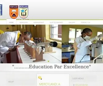 Mercylandschools-NG.com(Mercylandschools NG) Screenshot