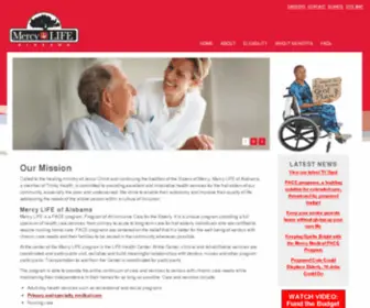 Mercymedical.com(The Mercy LIFE of Alabama PACE Model of Care) Screenshot