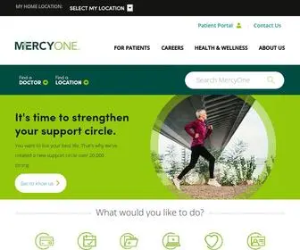 Mercyone.org(MercyOne Iowa) Screenshot