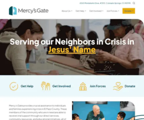 Mercysgatecs.org(Mercy's Gate) Screenshot