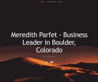 Meredith-Parfet.com(Meredith Parfet) Screenshot