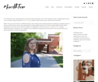 Meredithfierro.com(Meredith Fierro) Screenshot