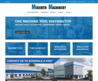 Meredithmachinery.com(Meredith Machinery) Screenshot