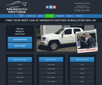 Meredithmotors.com(Meredithmotors) Screenshot