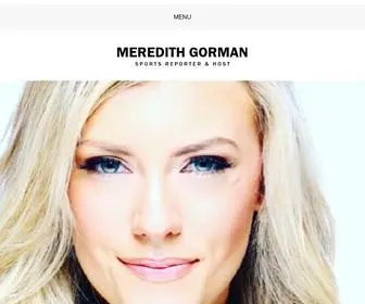 Meregorman.com(MEREDITH GORMAN) Screenshot