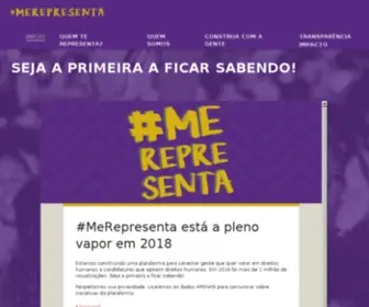Merepresenta.org.br(Merepresenta) Screenshot