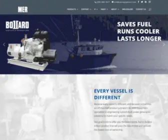 Merequipment.com(Marine Generators) Screenshot