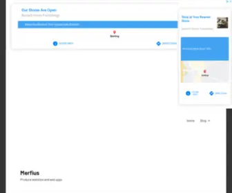 Merfius.com(Produce websites and web apps) Screenshot